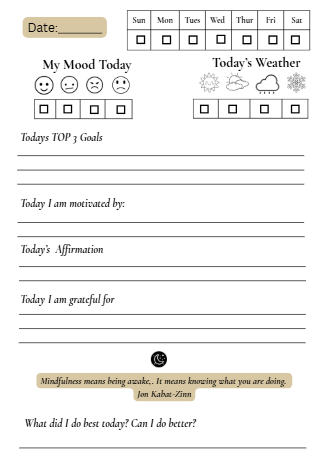 31-Day Mindful Moments Journal - Image 2