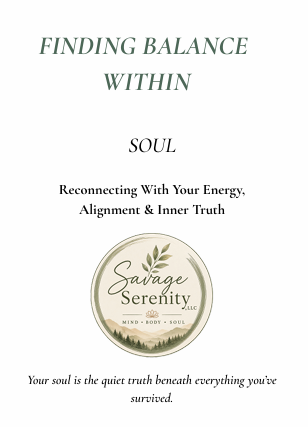 Finding Balance Within "Soul" Mini Guidebook