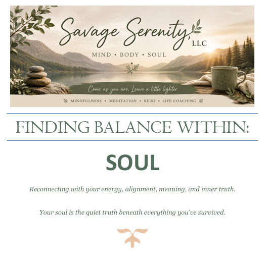 Finding Balance Within "SOUL" Reflective Guidebook